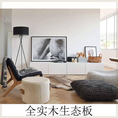 实木生态板贝达款电视柜极简现代简约BESTA款式储物收纳