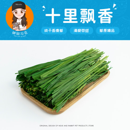娜姐与兔【十里飘香】燕麦草