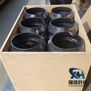 卡箍pvc橡胶接头不锈钢套接管道连接避震管接头农田灌溉快速农用