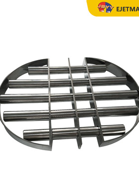 工业管道除铁器 12000GS 永磁 自动卸铁 不锈钢格栅磁力架