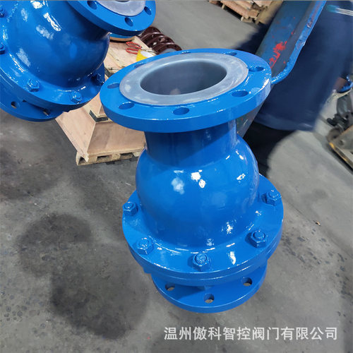 H40F46-10P DN125 不锈钢衬氟止回阀 DN150  防水锤浮球止回阀