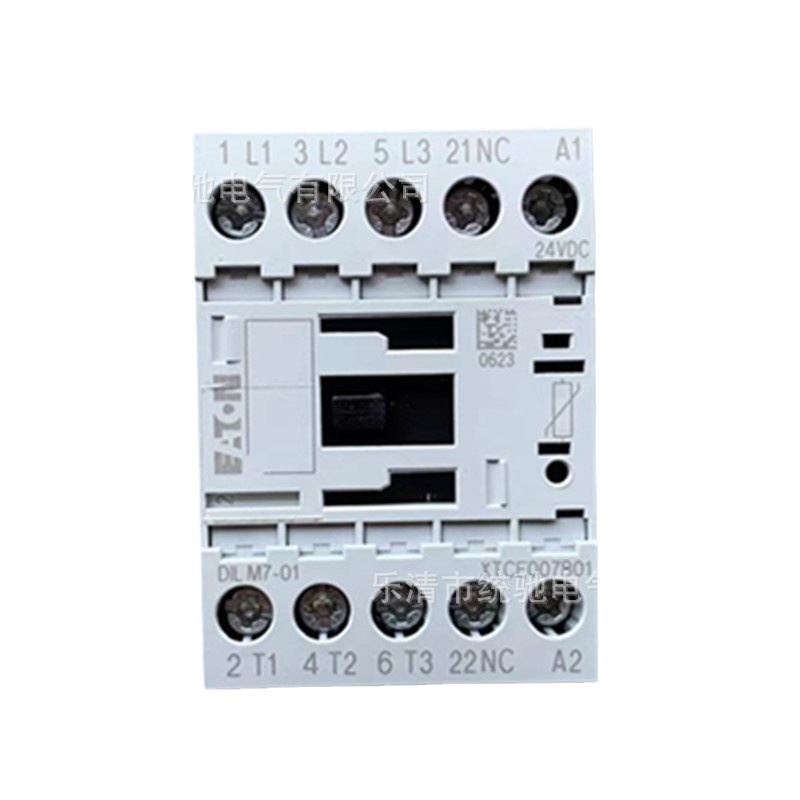 EATON/伊顿穆勒 DILM7-01(24VDC)接触器式继电器7A XTCE007B01TD