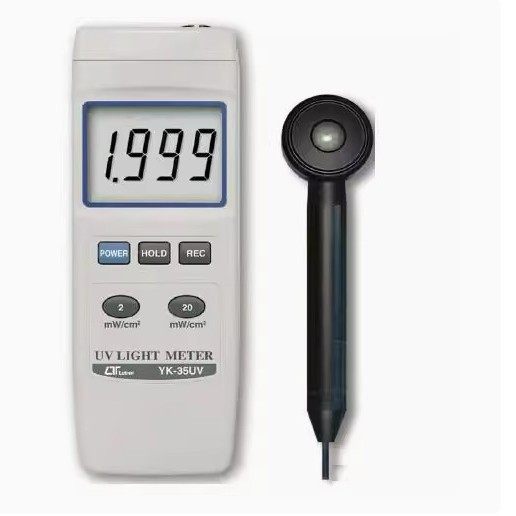台湾路昌YK35UV实验室UVA/UVB紫外线光强度计