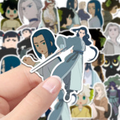 罗小黑战记高清防水贴纸可爱ins手账装 饰贴画国漫电影周边创意diy