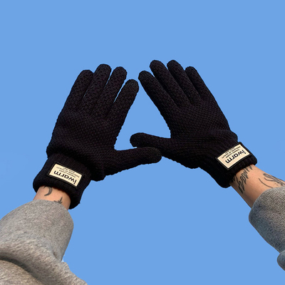 可触屏棉手套男士男女同款