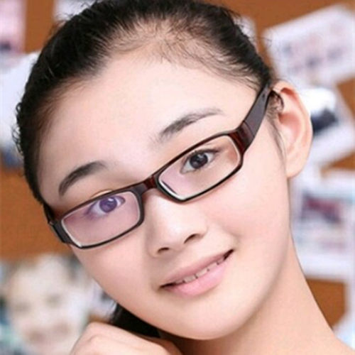 男女通用黑框树脂镜片镜脚宽脚