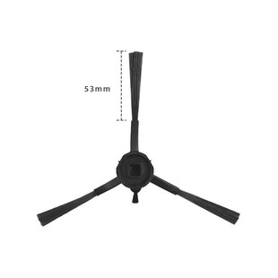 适于扫地机配件2S PUS主滚刷L边用刷滤网海帕拖地布