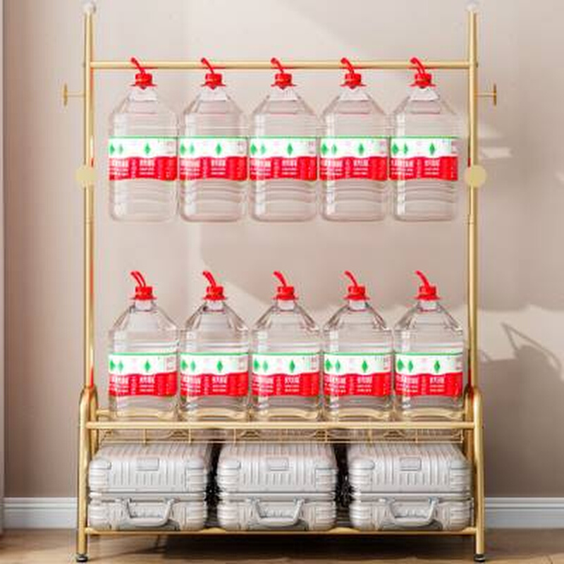 极速晾衣架落地加厚家用晒衣架阳台卧室挂衣架子R室内简易单杆式