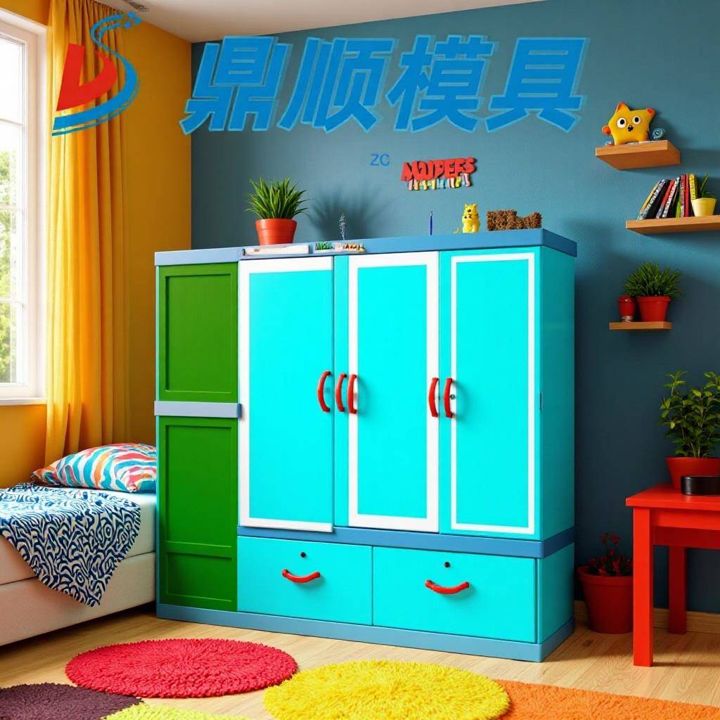 衣柜收纳柜储物柜模具注塑塑料模具