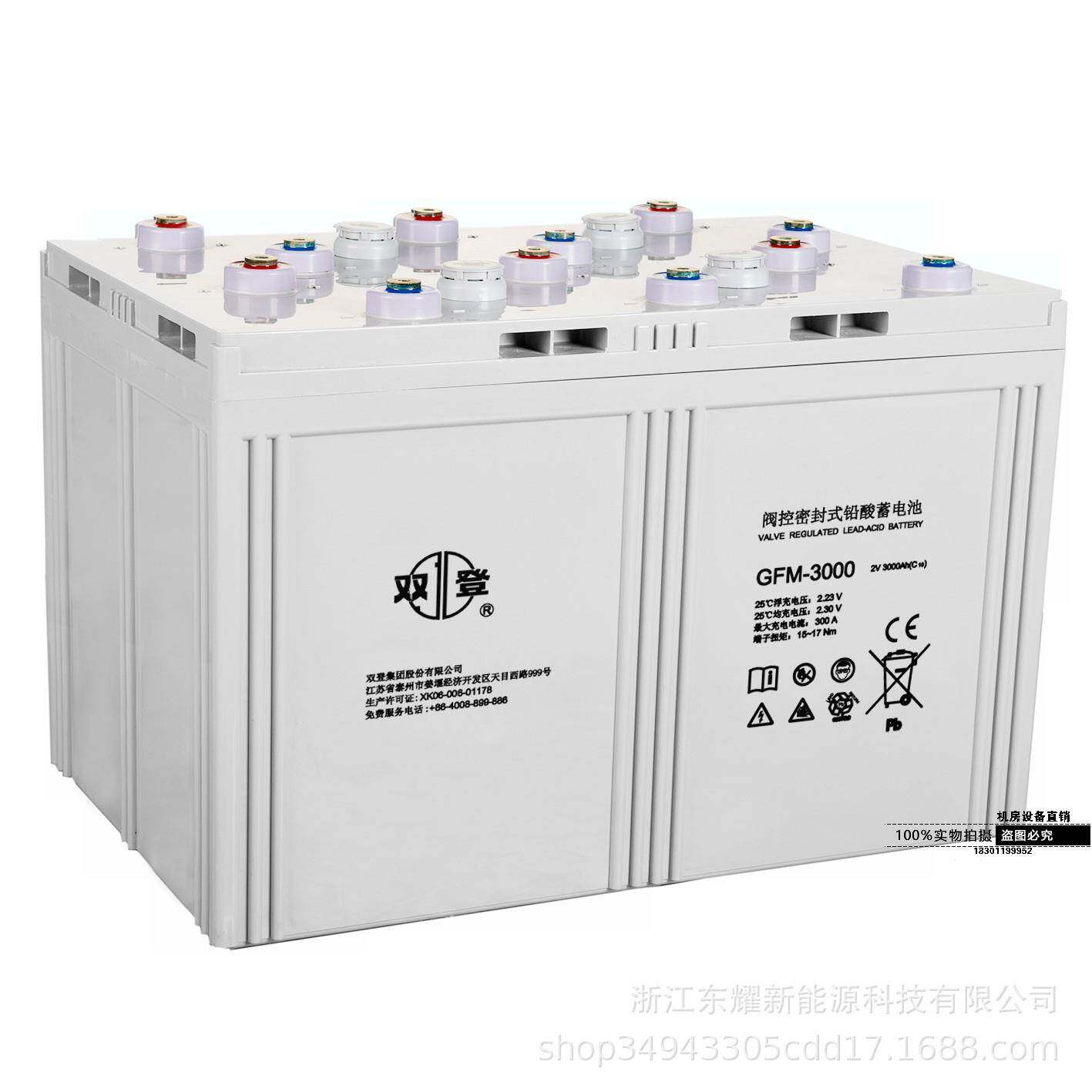 蓄电池2V3000AH备GFM-3000风能UPS电源基站太阳能电厂免维护