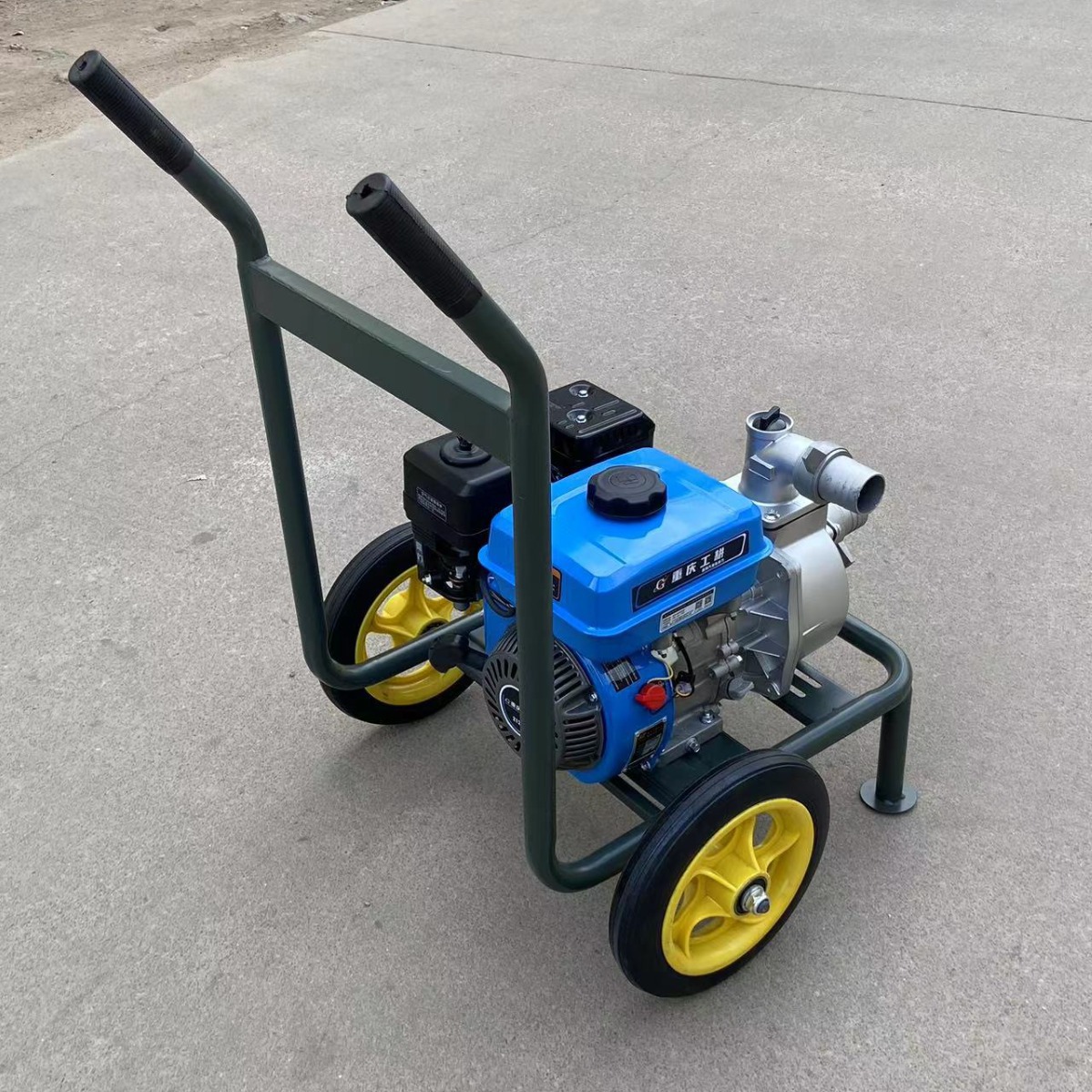 移动式汽油抽水机 果园大棚抽水灌溉泵 2寸自吸抽水泵