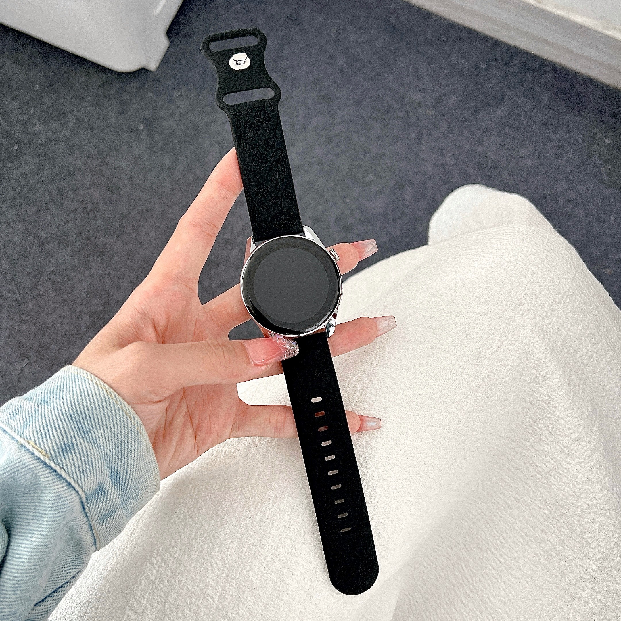 适用华为GT2手表GT4表带Watch3硅胶GT3/2Pro