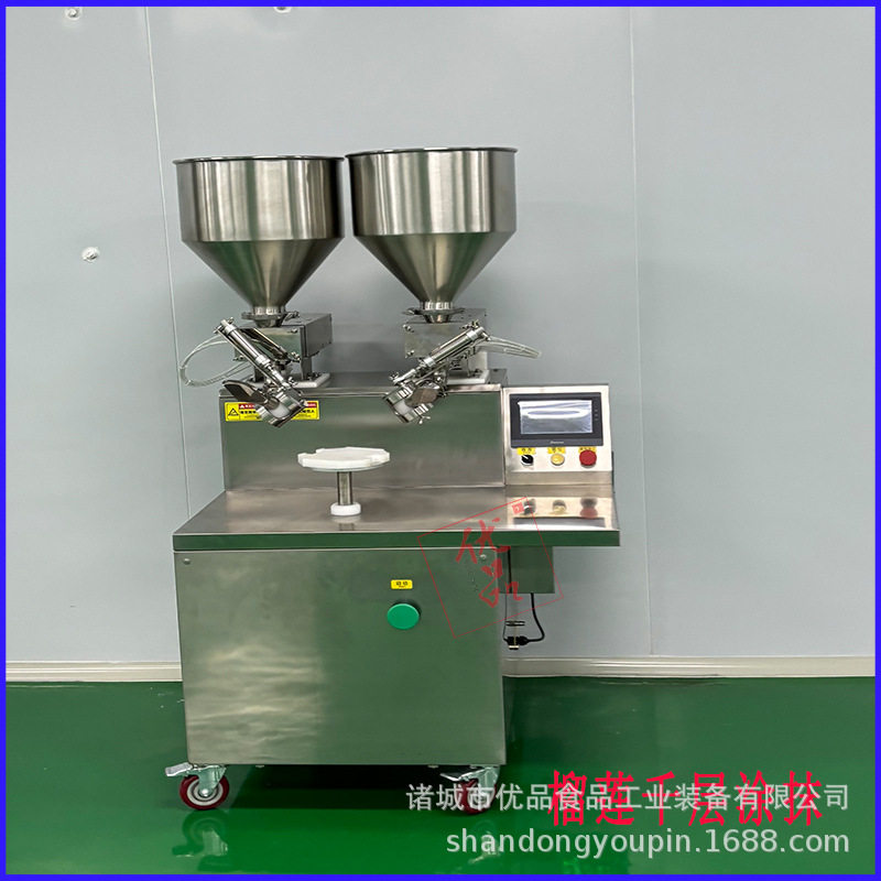 厂家供应奶油涂抹机 千层榴莲果酱涂抹机 全自动奶油榴莲涂抹机