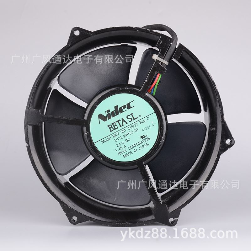 BKV 301 216/96 变频器风扇 24V 1.40A D17L-24PS3工业风扇
