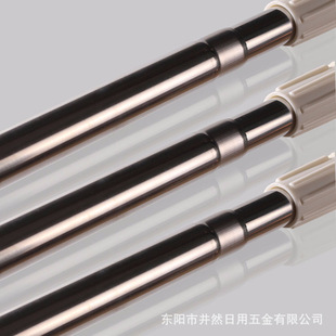 毛巾杆 不锈钢浴帘杆免打孔伸缩杆阳台晾衣杆浴室 卧室衣柜撑杆