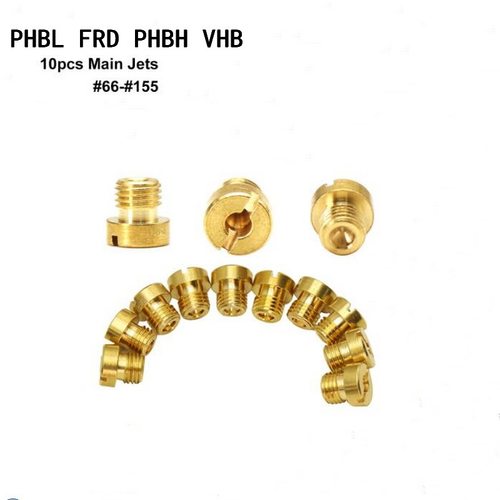 Dellorto PHBL FRD PHBH VHB化油器 M6主量孔铜制 喷油嘴main jet