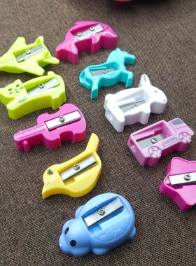 创意学生卷笔刀儿童铅笔刨卡通削笔器小转笔铅笔刀学习奖品卡通