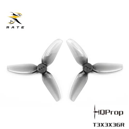 HQProp T3X3X3（2正2反）3寸穿越机圈圈机螺旋桨叶 (S30Pro 花飞)