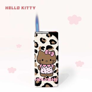 网红kitty可爱打火机创意个性防风高颜值卡通送男友正品便携小巧