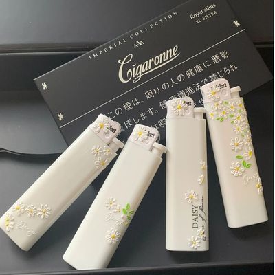 小雏菊系列简约高级明火打火机