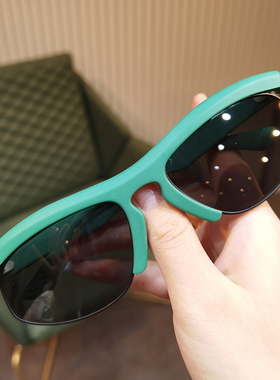 半框墨镜防紫外线欧美风