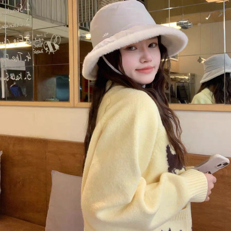 蕉下秋冬渔夫帽气绒保暖双面可戴大帽檐防晒秋冬遮阳女士户外帽,服饰配件/皮带/帽子/围巾,帽子,淘宝优惠券,粉丝福利购,淘宝优惠卷