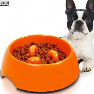 休普慢食碗狗碗狗盆狗食盆狗防噎狗狗碗宠物饭盆缓食盆小型大型犬