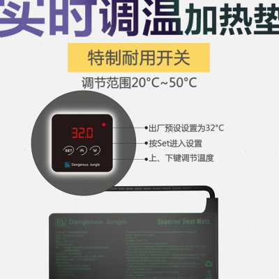爬宠虫USB加热垫恒温控箱豹纹守宫宠物蛇乌龟蜥蜴刺猬仓鼠蜜袋鼯