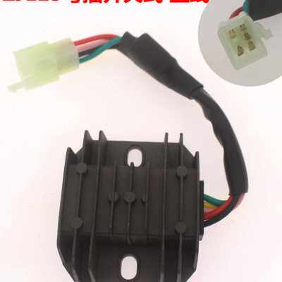 踏板车开关式整流器 稳压器 GY6125/FXD125公插五线充电硅