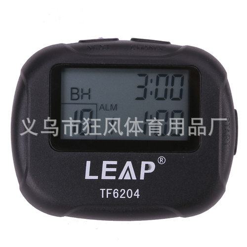 天福牌TF6204可分段分组计时器秒表Hiit高强度无氧间歇训练运动用