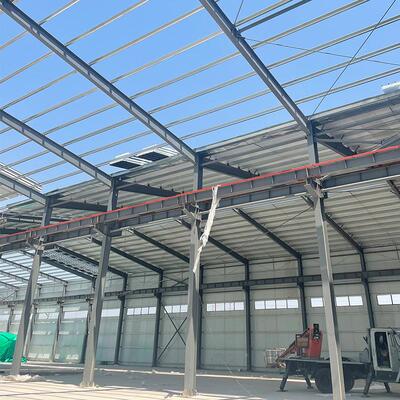 钢结构厂家建LY-CF000厂房炭素结构仓承库车库兹别克斯坦氧乌化车