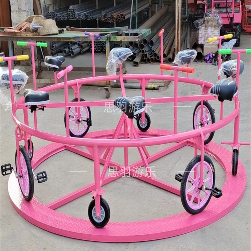 多然网产户外互动无o原地自行车儿童力童动儿自行车生红旋转