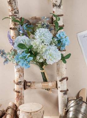 装饰设计婚庆听风行康馨手札仿真乃手捧花花束墙墙饰挂CF01286CF0