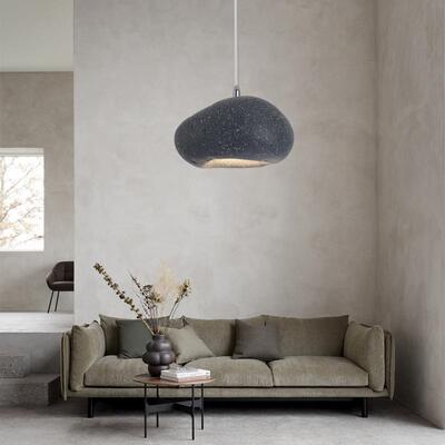 洛奥设计师树脂瓦比-萨比餐厅 过道创意吧台北欧吊顶现代吊灯