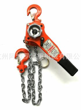 现货供应牌70.5 T1 .5T3T6T手扳葫芦VA型3吨1.5米3VA米链条葫芦