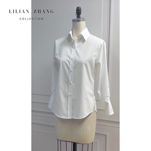 纯色舒适 定制衬心如衣— 白衬衫 戛纳长袖 2302007 前卫多元