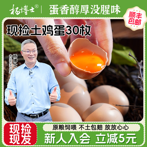 杨博士土鸡蛋五谷喂养