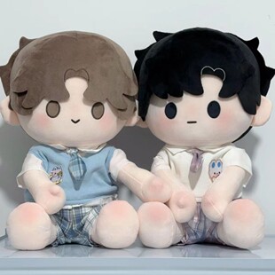 世界之外娃娃一番赏仿娃40cm裸娃易遇顾时夜棉花娃娃着替配饰娃衣