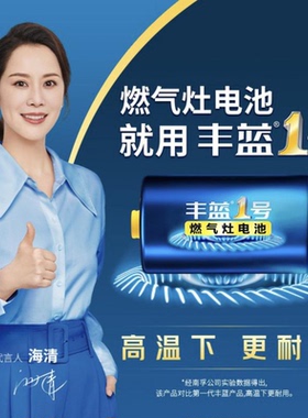 南孚丰蓝1号电池碳性一号大号燃气灶专用热水器煤气灶正品D型R20p