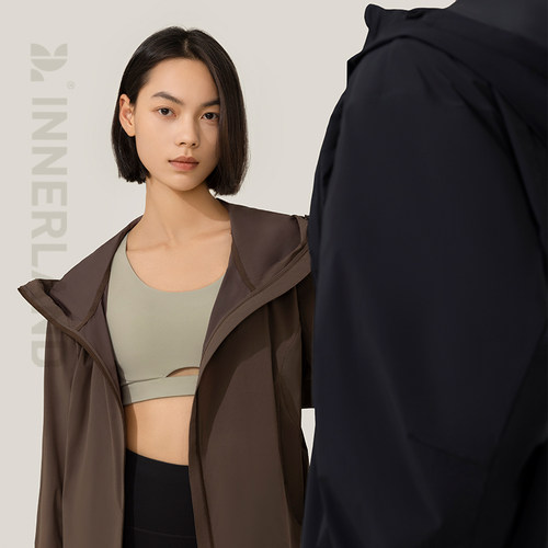 INNERLAND中性轻盈防晒运动外套