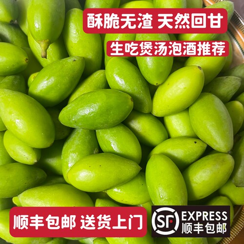 顺丰潮汕福建青橄榄老树新鲜橄榄