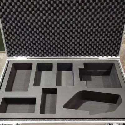 定制铝合金箱海绵定做EVA内胎开槽挖孔工具箱子内衬模型仪器保护
