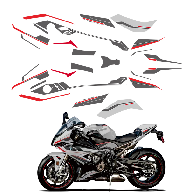 适合宝马 S1000RR M1000RR 19-22年 改装全车贴纸 油箱贴花 版花