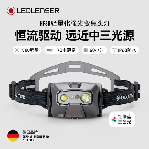 HF6R强光变焦头灯IP68防水