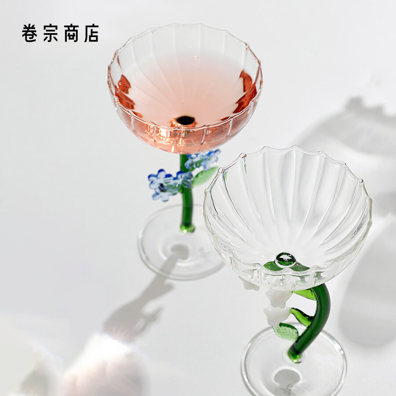 Inchendorf手工玻璃高脚水杯礼物