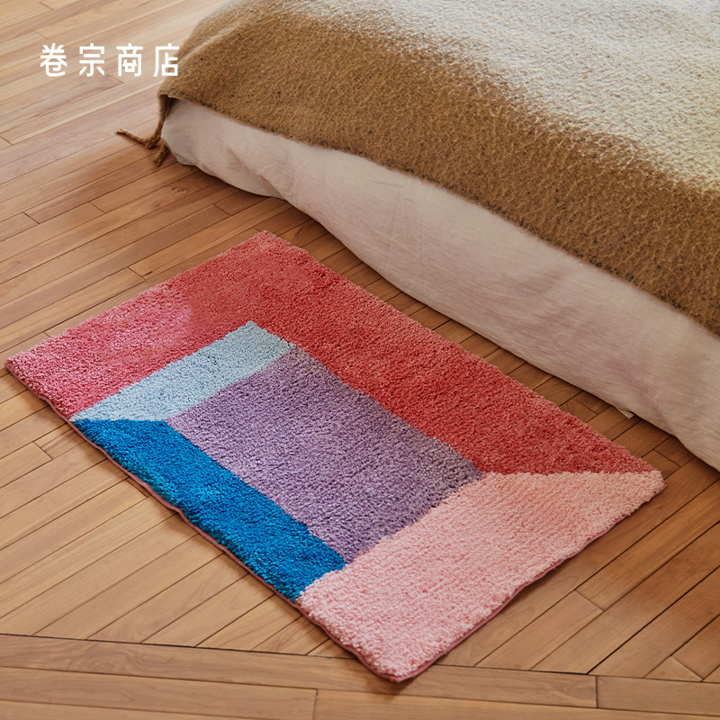 卷宗商店视错觉几何卧室地毯