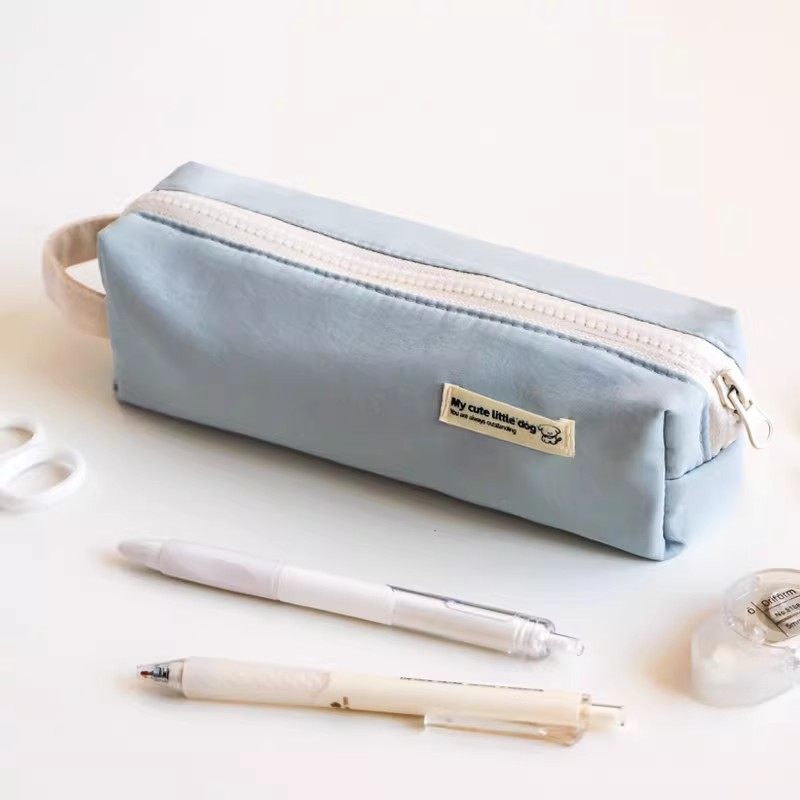 金金兔尼龙笔袋大容量高颜值简约学生文具袋大开口铅笔手提收纳袋,文具电教/文化用品/商务用品,笔袋,淘宝优惠券,粉丝福利购,淘宝优惠卷