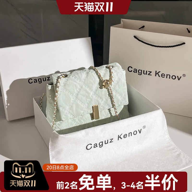 官网小c&k2026新款简约腋下包通勤链条单肩斜挎包高级感小方包女