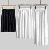 汉服内衬裙防走光马面裙旗袍内搭雪纺牛奶丝防透防静电打底半身裙