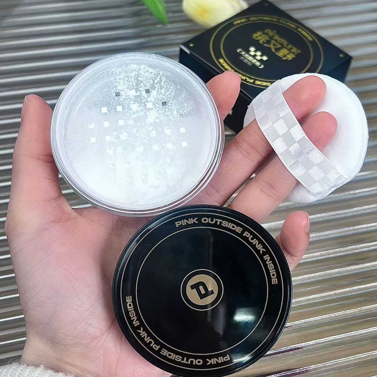 桃又野水散粉定妆控油持妆不脱妆